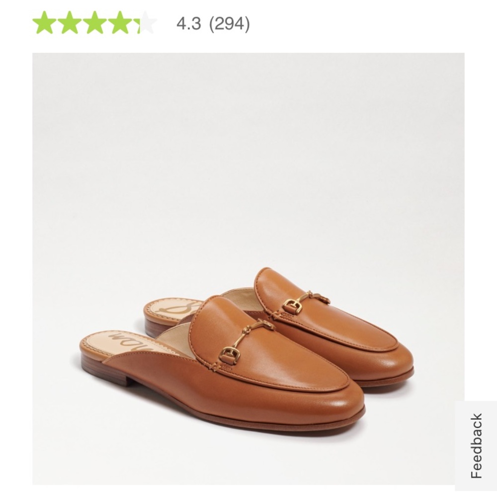 Sam Edelman Linnie Bit mule, Saddle leather